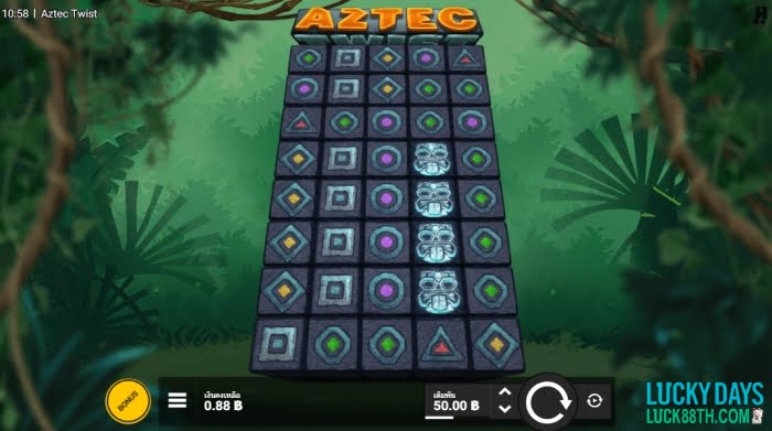 Aztec Twist - เรท RTP 96.36%